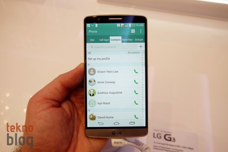 LG G3 Ön İnceleme (video eklendi)