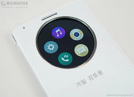 LG G3 QuickCircle kılıf resmi tanıtım öncesinde görüntülendi