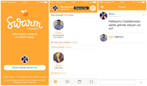 Swarm Mobil Uygulama İncelemesi