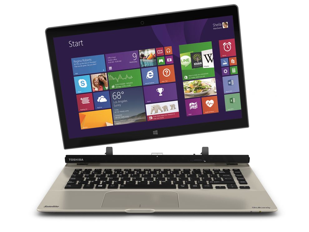Toshiba Satellite Click 2 Pro P30W ve Click 2 L30W ikisi bir arada ultrabook bilgisayarları duyurdu