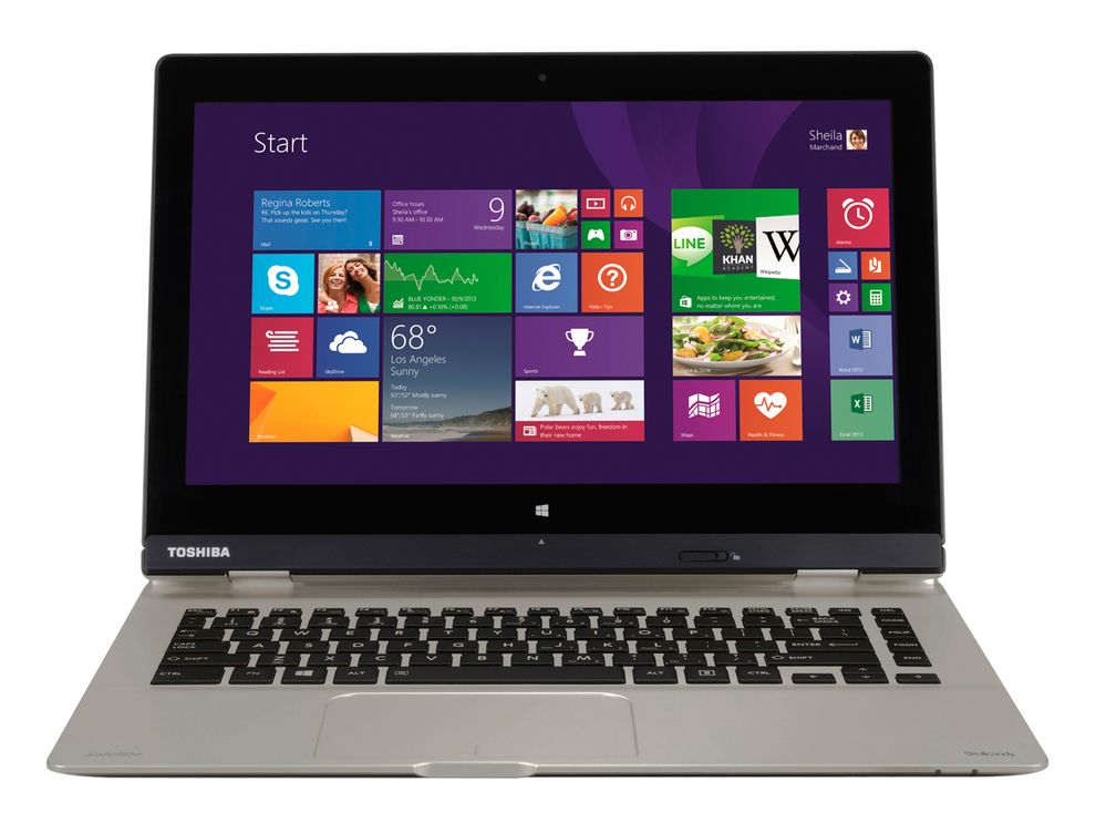 Toshiba Satellite Click 2 Pro P30W ve Click 2 L30W ikisi bir arada ultrabook bilgisayarları duyurdu