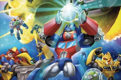 Angry Birds Transformers: Kızgın kuşlar ve domuzlar robotlar dünyasında