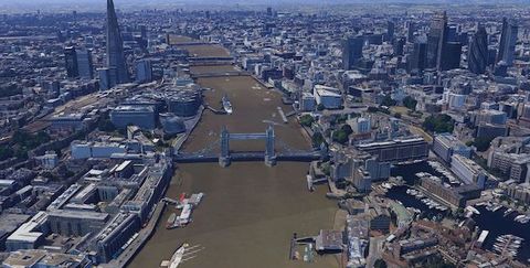 Google Haritalar güncellemesi sayesinde Londra üç boyutlu olarak gezilebiliyor