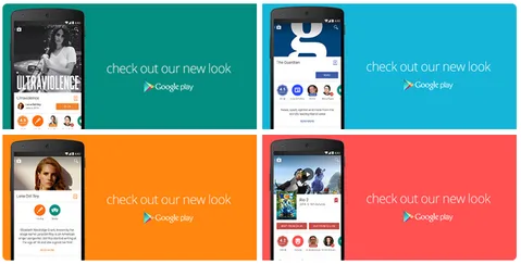 Google Play’in görsel bakımından zengin yeni arayüzü dağıtıma çıktı
