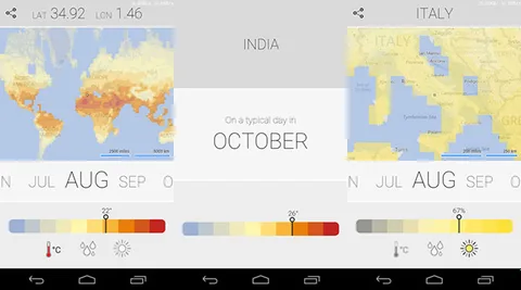 Microsoft’un Climatology hava durumu uygulaması Android ve Windows Phone’da