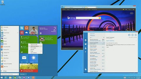 Masaüstüne odaklanan Windows 9 ön izleme sürümü yıl sonunda yayınlanacak