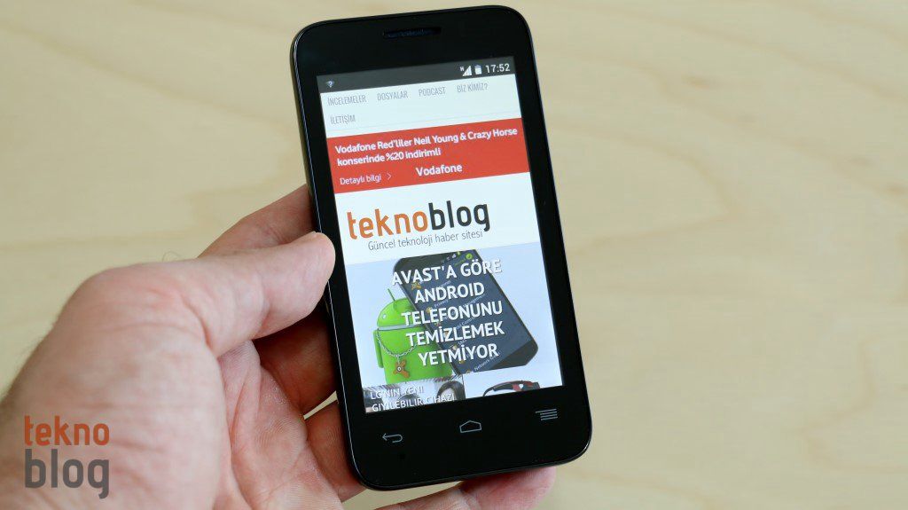 Vodafone Smart 4 mini İncelemesi