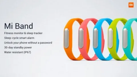 Xiaomi’den 27 TL’lik Mi Band bileklik