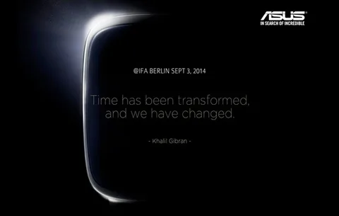 Asus: En iyi tasarıma sahip Android Wear akıllı saat için 3 Eylülü bekleyin