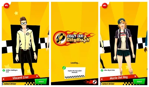 Crazy Taxi: City Rush: Çılgın bir taksi yolculuğu için kemerlerinizi bağlayın