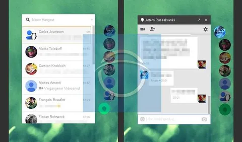 Google’ın deneysel Hangouts uygulaması Facebook’tan ilham alıyor