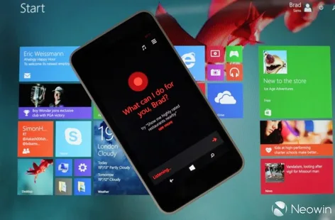 Microsoft dijital asistan Cortana’yı Windows 9’a taşıyor