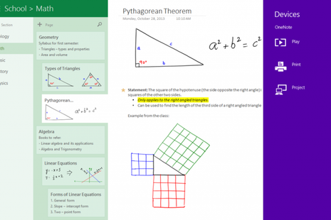 Microsoft OneNote artık Android tabletleri de destekliyor, Windows uygulamasına yeni özellikler eklendi