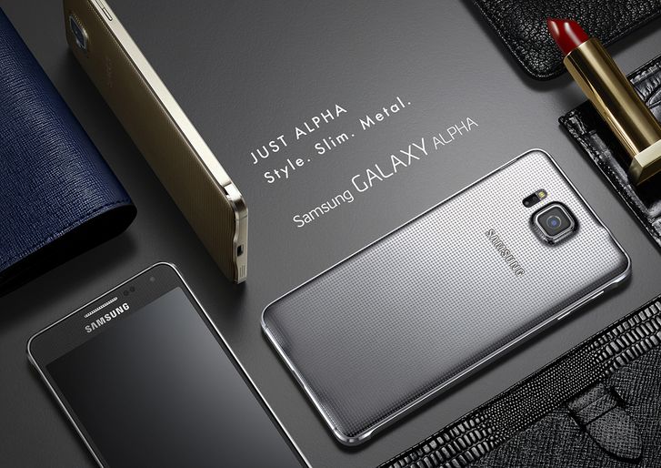 Samsung Galaxy Alpha resmiyet kazandı: Metal gövde, 4.7 inç ekran, parmak izi okuyucu