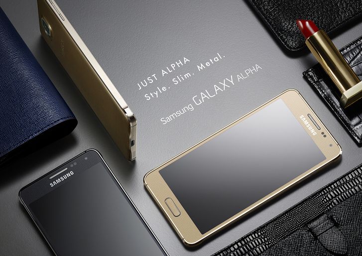Samsung Galaxy Alpha resmiyet kazandı: Metal gövde, 4.7 inç ekran, parmak izi okuyucu