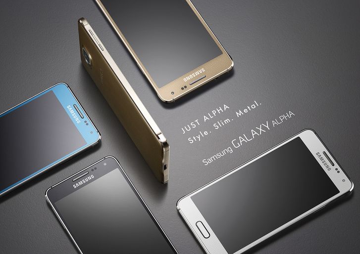 Samsung Galaxy Alpha resmiyet kazandı: Metal gövde, 4.7 inç ekran, parmak izi okuyucu