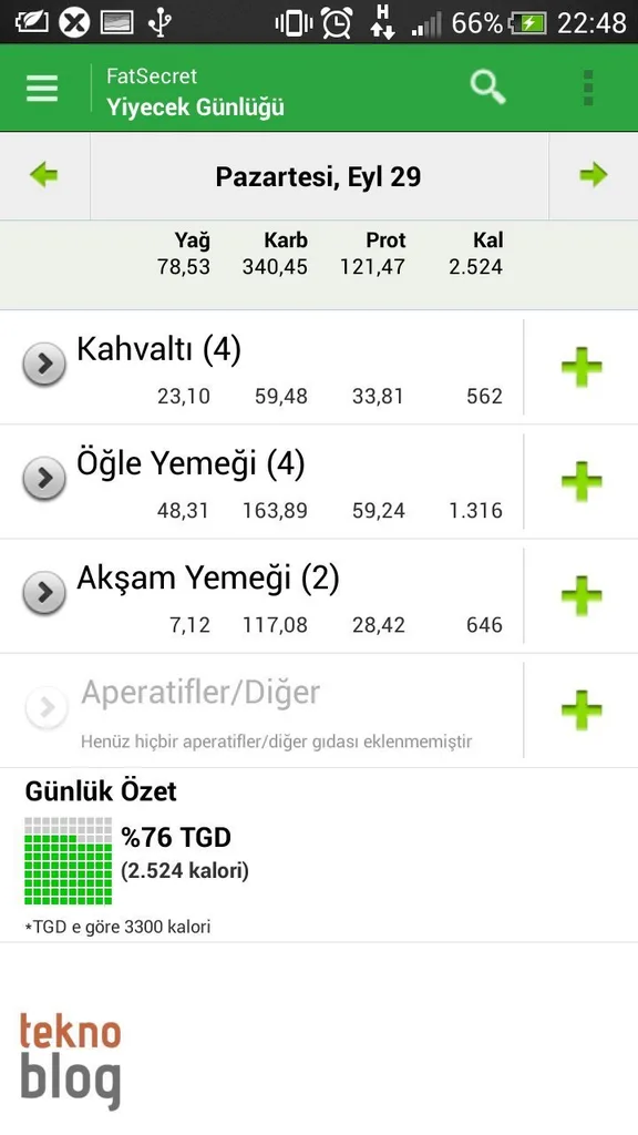 FatSecret: Kalori hesaplarınızı yanınızda taşıyın