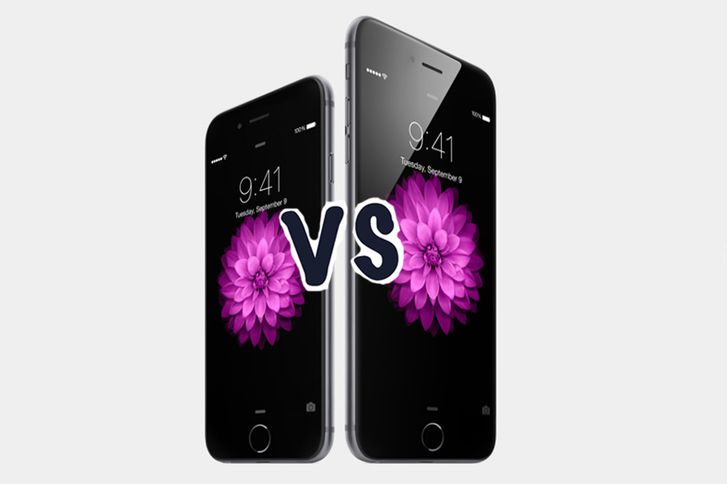 iPhone 6 ve iPhone 6 Plus karşı karşıya
