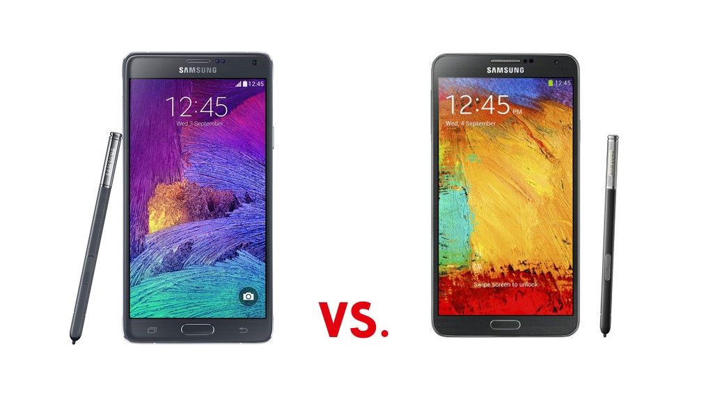 Samsung Galaxy Note 4 vs. Galaxy Note 3