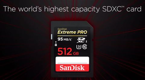 SanDisk 512 GB kapasiteli SD kartını duyurdu