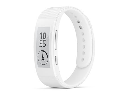 E-paper ekranlı Sony SmartBand Talk ile telefon görüşmesi yapılabiliyor