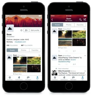 Twitter iOS uygulamasında profil sayfalarının tasarımı değişiyor