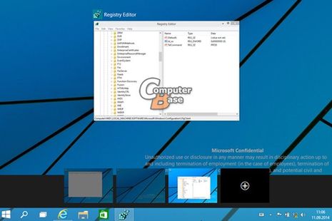Windows 9’un sanal masaüstü özelliği videoda