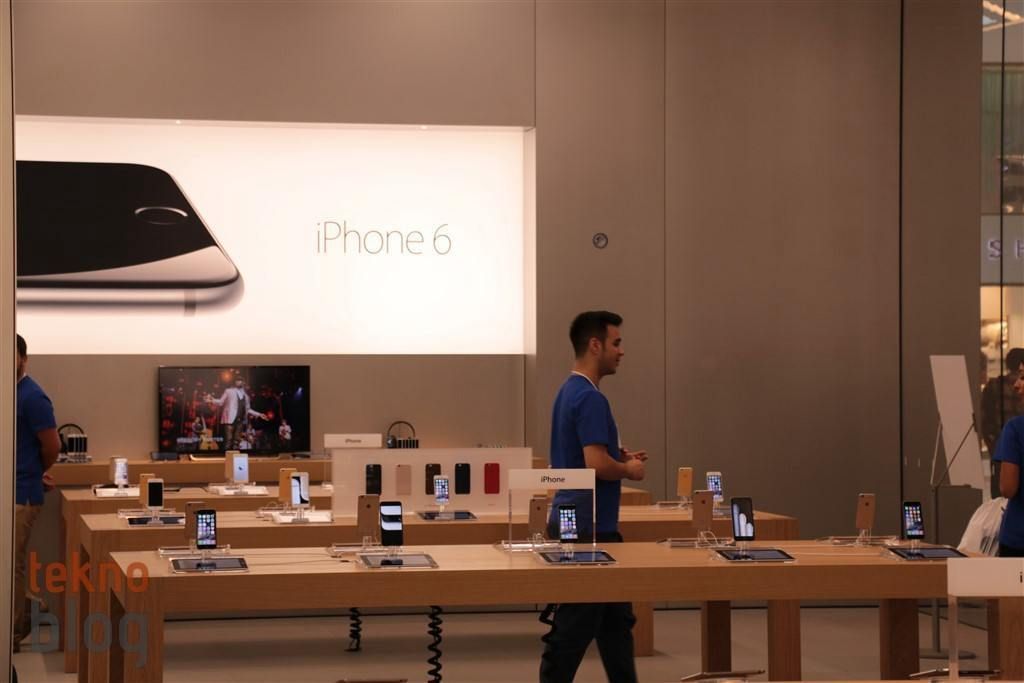İstanbul'daki ikinci Apple Store'dan açılış öncesi fotoğraflar