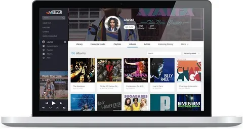 Deezer’ın yenilenen web arayüzü tablet versiyonuna daha yakın bir görünüme kavuştu