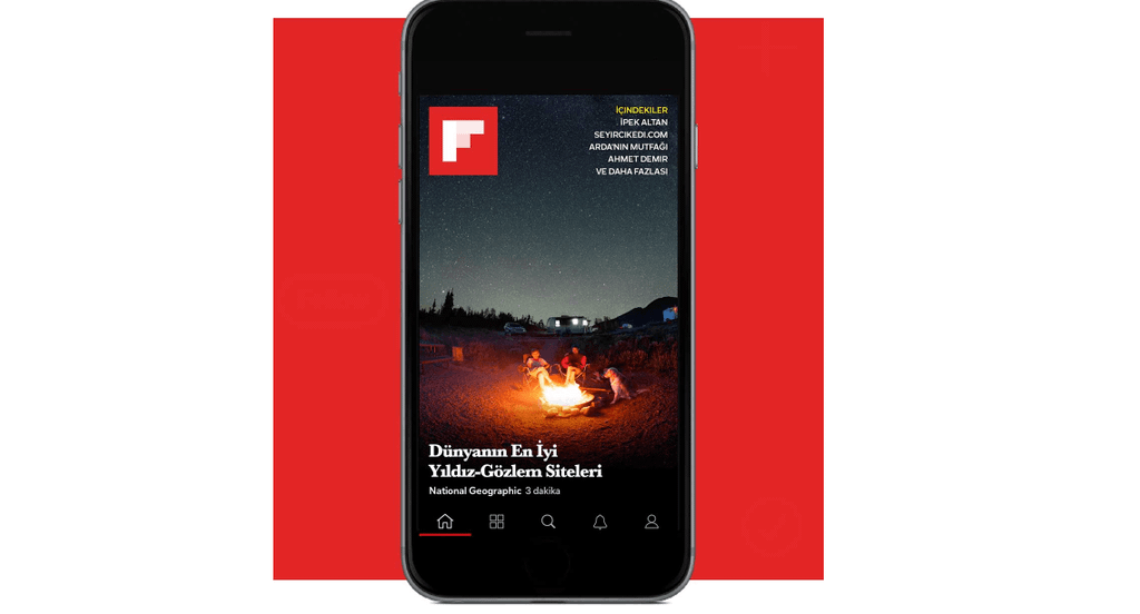 Flipboard’un tasarımı yenilendi, haberler ön plana çıkarıldı
