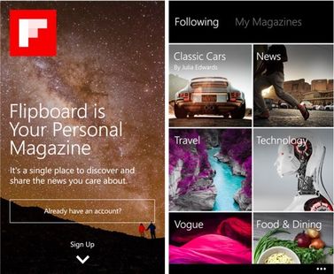 Flipboard nihayet Windows Phone’a geldi