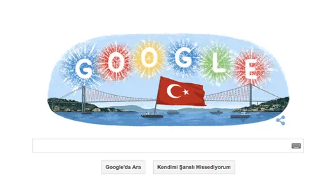 Google ve Yandex’ten 29 Ekim Cumhuriyet Bayramı için özel logolar
