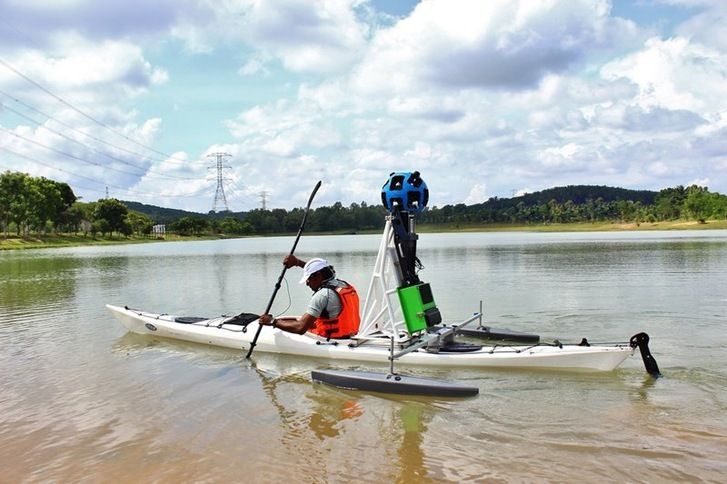 Google Sokak Görünümü için çöllerde develeri kullanıyor