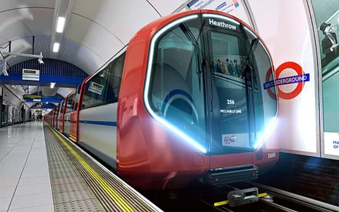 Londra’nın gelecekten gelen metro trenleri