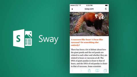 Microsoft’un yeni ofis aracı Sway ile etkileyici web siteleri oluşturun