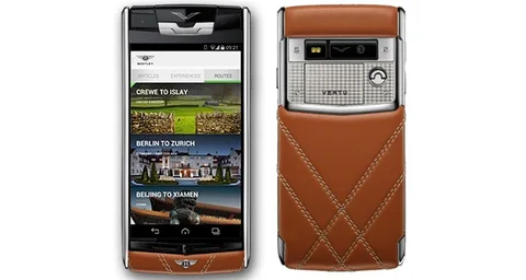 Vertu ve Bentley işbirliğiyle üretilen lüks akıllı telefon