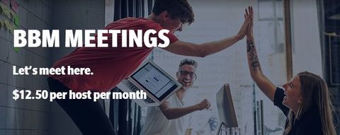 BlackBerry mobil işbirliği için BBM Meetings’i duyurdu