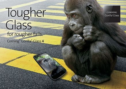Corning Gorilla Glass 4 ile gelecek akıllı telefonunuzun daha sağlam olacak