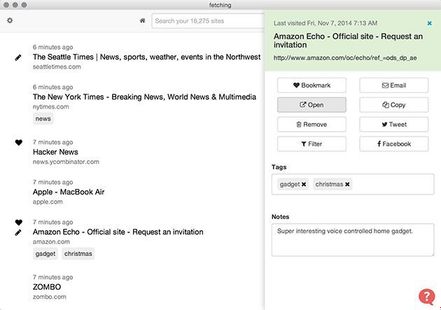 Fetching eklentisi tarama geçmişini arama yapılabilen bir veri tabanına dönüştürüyor