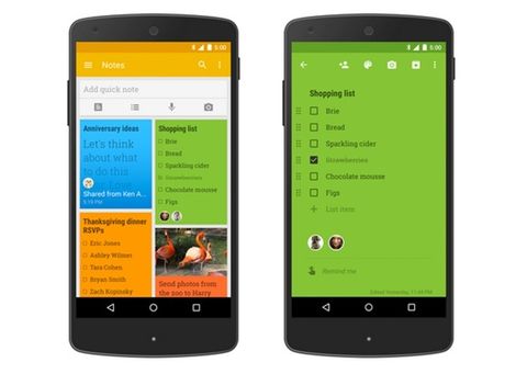 Google Keep’e daha fazla üretkenlik için liste ve not paylaşımı eklendi