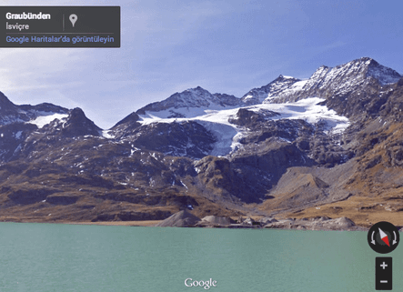 Google Sokak Görünümü ve Fotoğraf Küreleri web sayfalarına eklenebiliyor