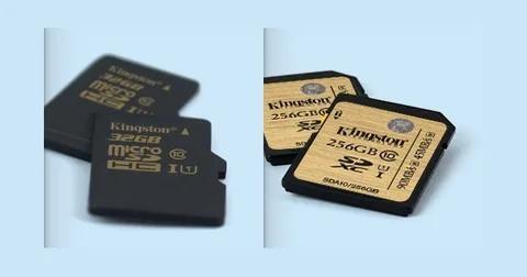 Kingston’dan yüksek hızlı ve kapasiteli yeni hafıza kartları