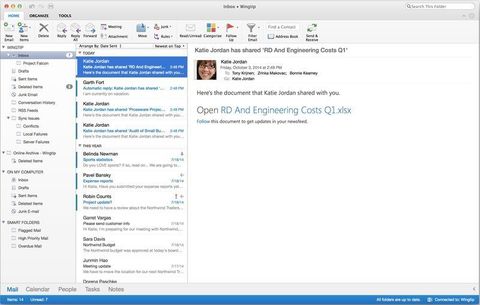 Microsoft Mac için Outlook 2015’i yayınladı, diğer Office güncellemeleri gelecek yılda çıkacak