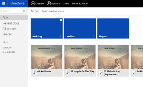 Microsoft OneDrive’ı müzik depolaması için hazırlıyor