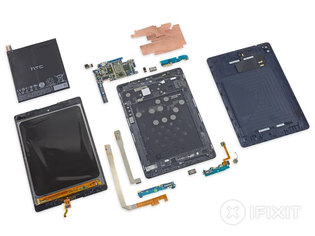 Nexus 9 parçalarına ayrıldı, iFixit’ten düşük not aldı