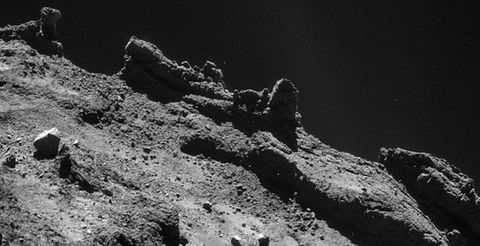 Philae kuyruklu yıldızın yüzeyinde organik moleküller tespit etti