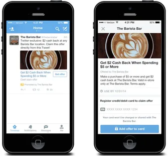Twitter işletmelere fırsat kuponlarını tweet’lere ekleme izni veriyor