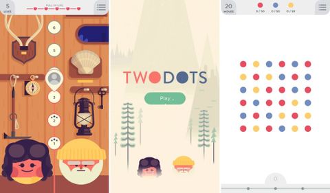iOS’in ilgi çeken oyunlarından TwoDots Android’e geldi