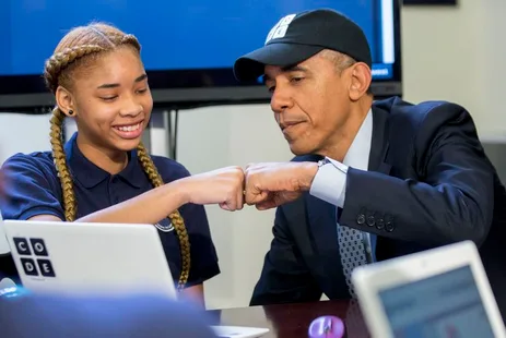 Barack Obama bilgisayar programı yazan ilk ABD başkanı oldu