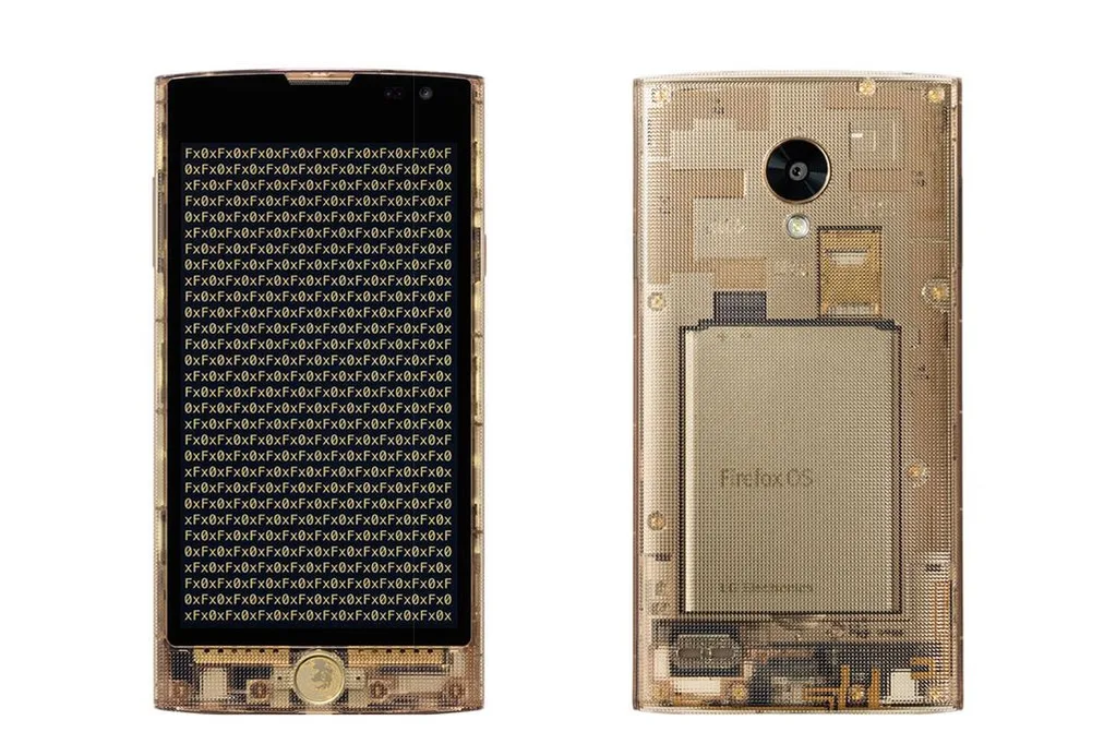 En şık Firefox OS telefonu şeffaf Fx0 sahneye çıktı